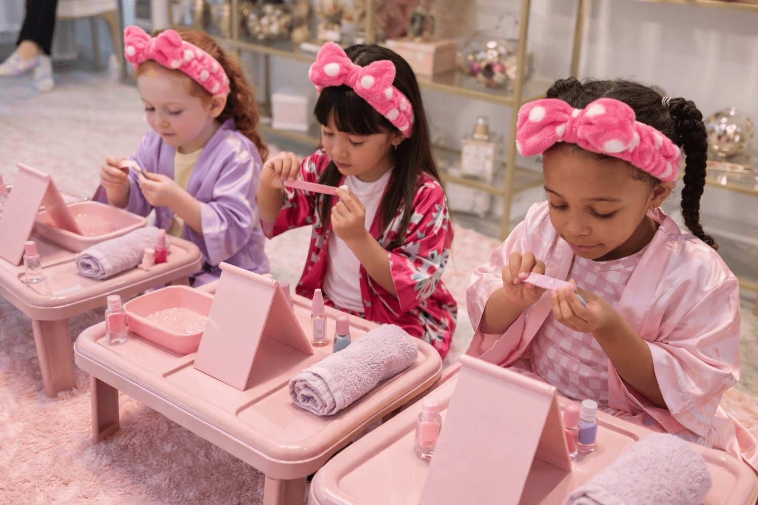 Anniversaire beauté enfant dans l’institut Autrement Belle