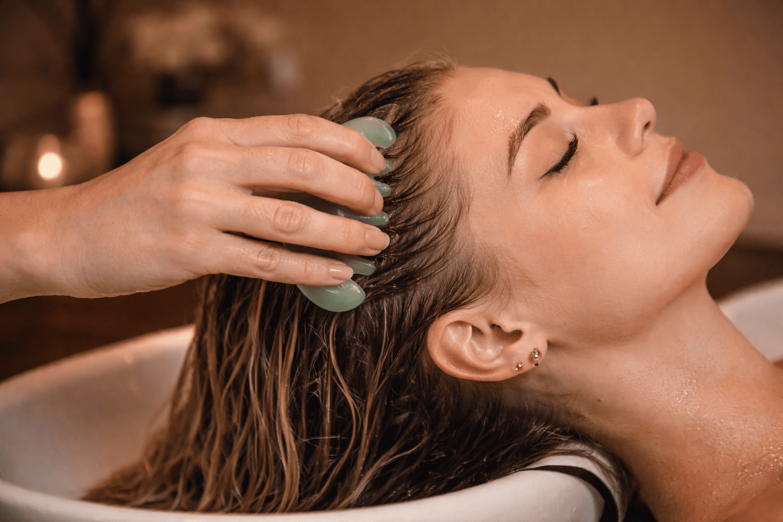 Resultat confort cuir chevelu apres head spa