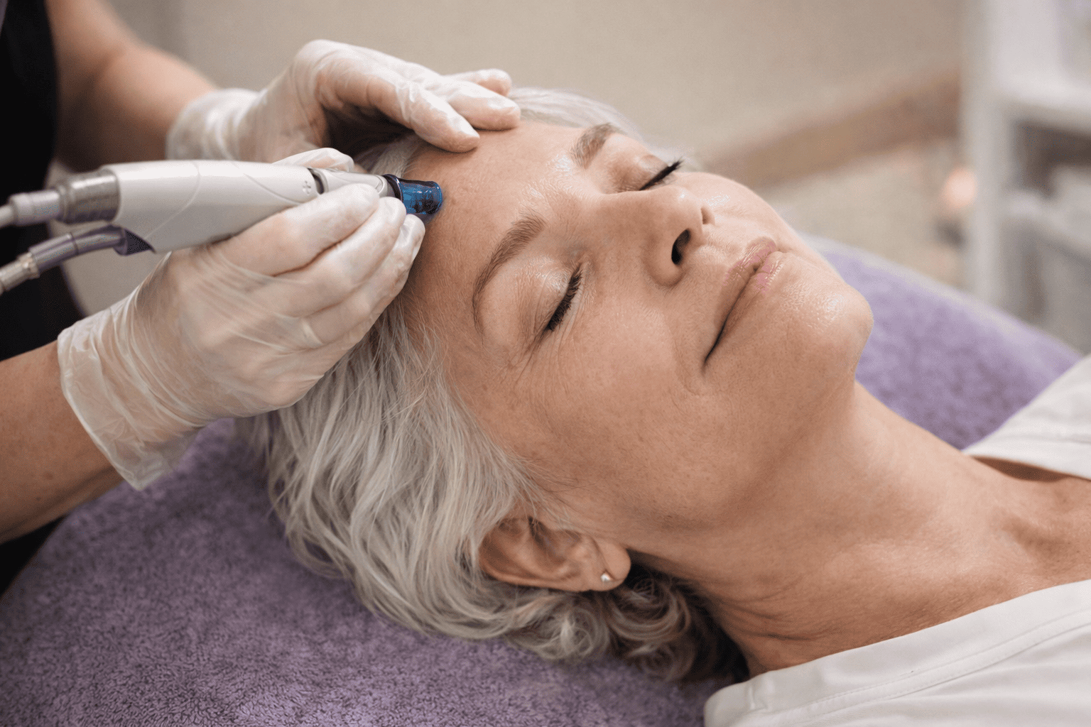 Cabine hydrofacial a Buxerolles